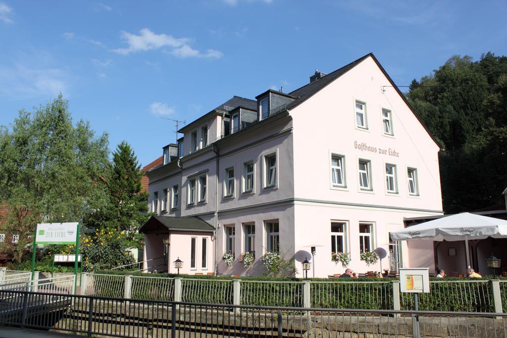 Hotel Gasthaus Zur Eiche Bad Schandau Zewnętrze zdjęcie